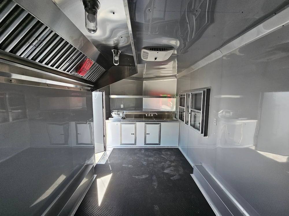 1029-concession-8.5-x-16-white-food-event-catering-trailer-14.jpg Concession 8.5' X 16' White Food Event Catering Trailer