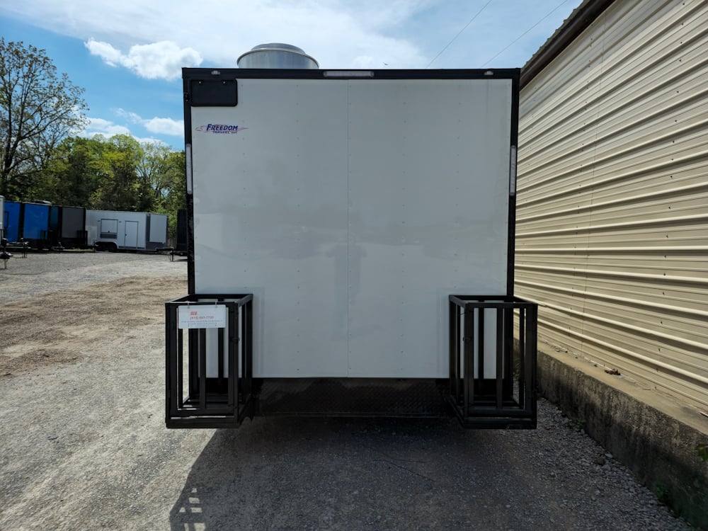 1029-concession-8.5-x-16-white-food-event-catering-trailer-6.jpg Concession 8.5' X 16' White Food Event Catering Trailer