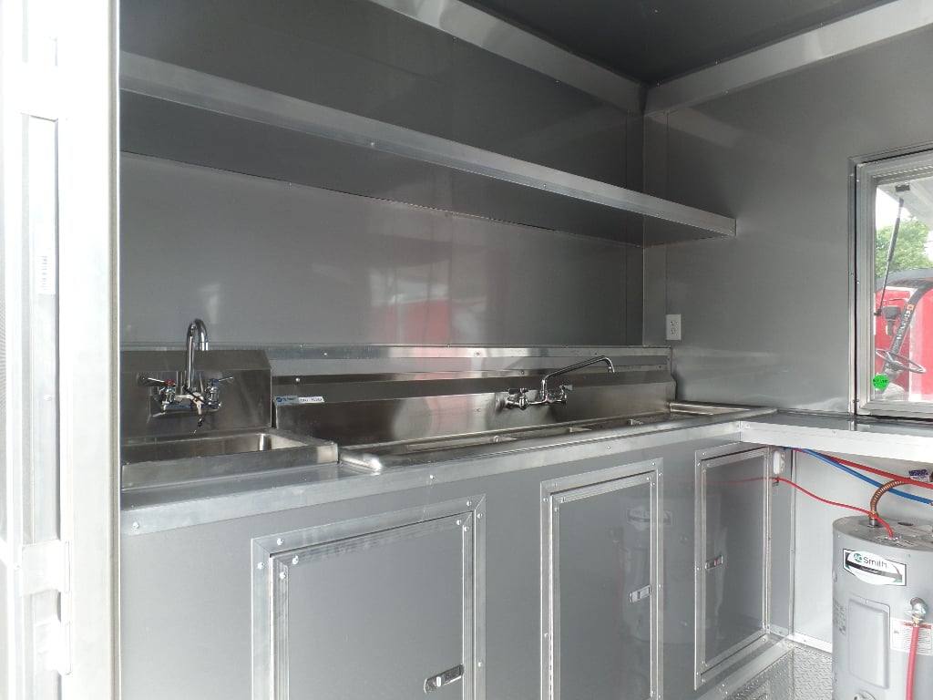 1030-concession-8.5-x-30-black-catering-event-trailer-12.jpg Concession 8.5' x 30' Black Catering Event Trailer