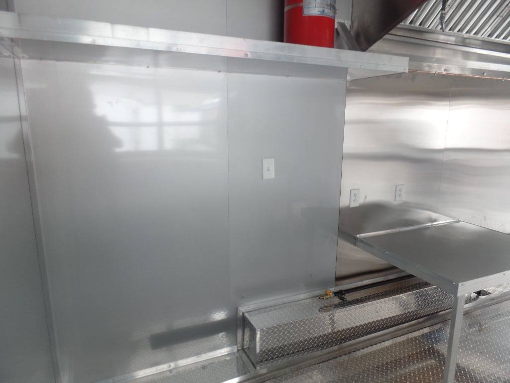 1030-concession-8.5-x-30-black-catering-event-trailer-2.jpg Concession 8.5' x 30' Black Catering Event Trailer
