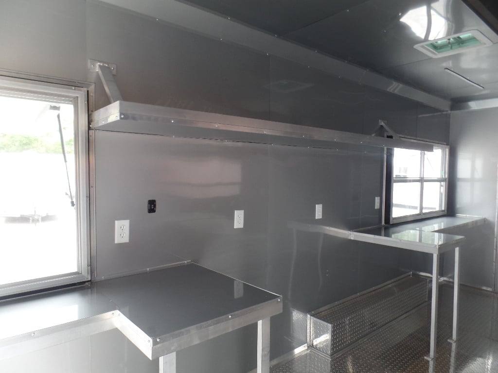 1030-concession-8.5-x-30-black-catering-event-trailer-21.jpg Concession 8.5' x 30' Black Catering Event Trailer