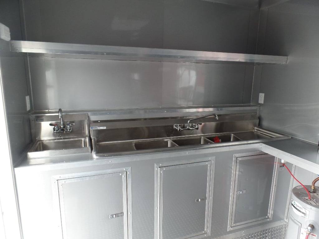 1030-concession-8.5-x-30-black-catering-event-trailer-9.jpg Concession 8.5' x 30' Black Catering Event Trailer