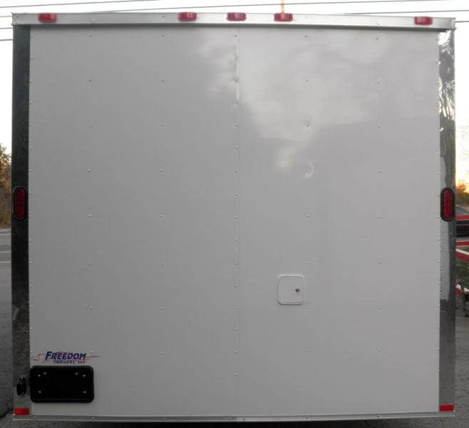 1032-concession-food-trailer-8.5-x-14-white-and-features-vent-hood-11.webp Concession Food Trailer - 8.5' x 14' - White and Features Vent Hood