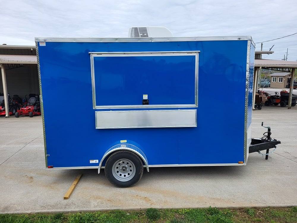 1035-concession-trailer-7-x-12-blue-food-event-catering-10.jpg Concession Trailer 7' X 12' Blue Food Event Catering