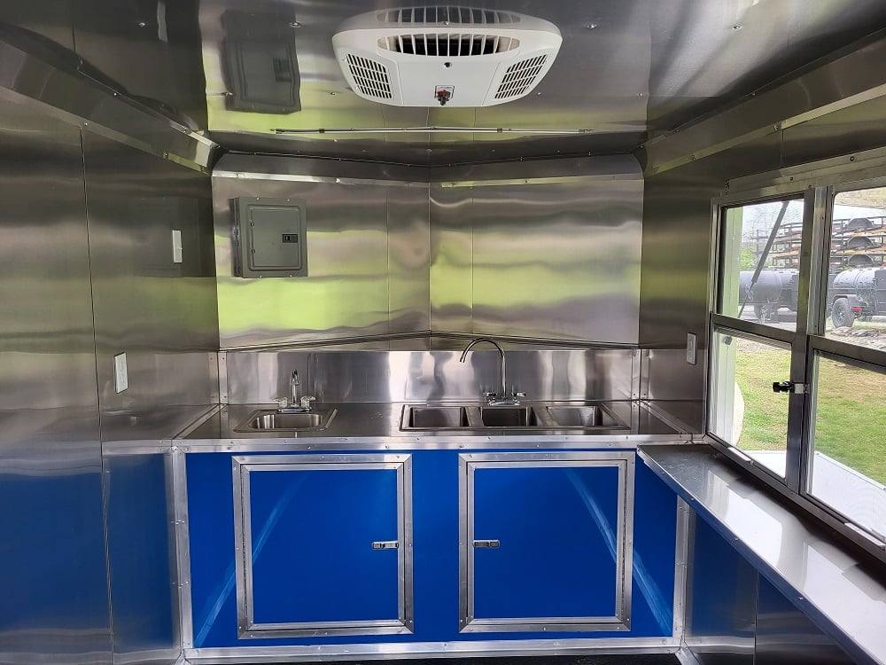 1035-concession-trailer-7-x-12-blue-food-event-catering-16.jpg Concession Trailer 7' X 12' Blue Food Event Catering