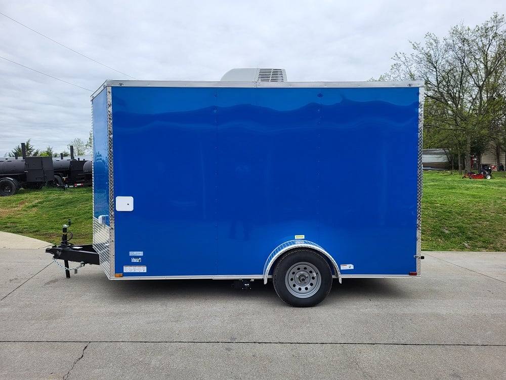 1035-concession-trailer-7-x-12-blue-food-event-catering-5.jpg Concession Trailer 7' X 12' Blue Food Event Catering