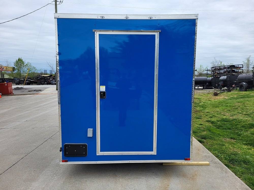 1035-concession-trailer-7-x-12-blue-food-event-catering-8.jpg Concession Trailer 7' X 12' Blue Food Event Catering