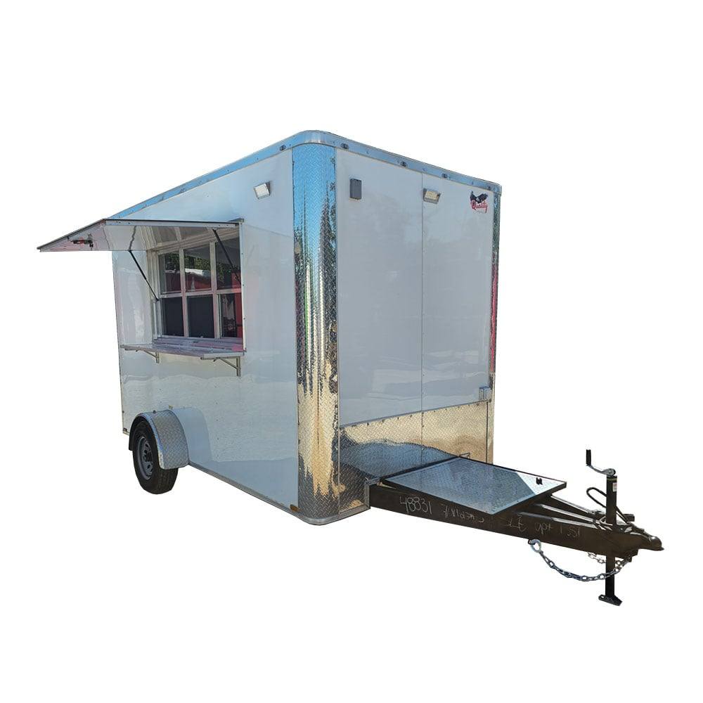 Concession Trailer 7' X 12' Hot Dog Event Catering