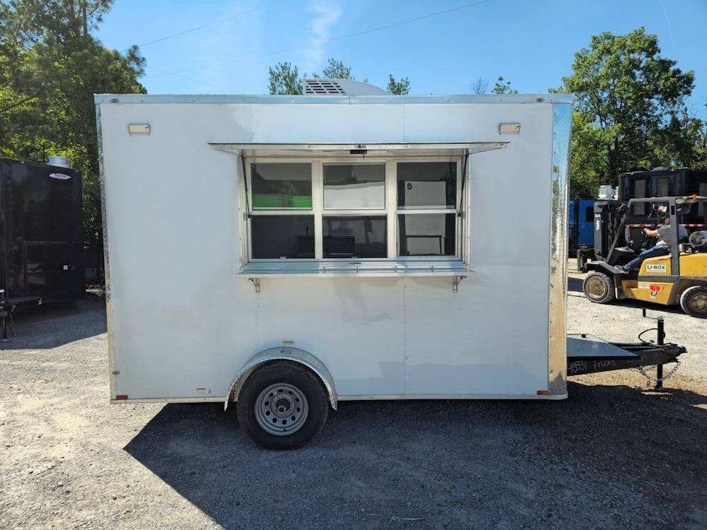 Concession Trailer 7' X 12' Hot Dog Event Catering