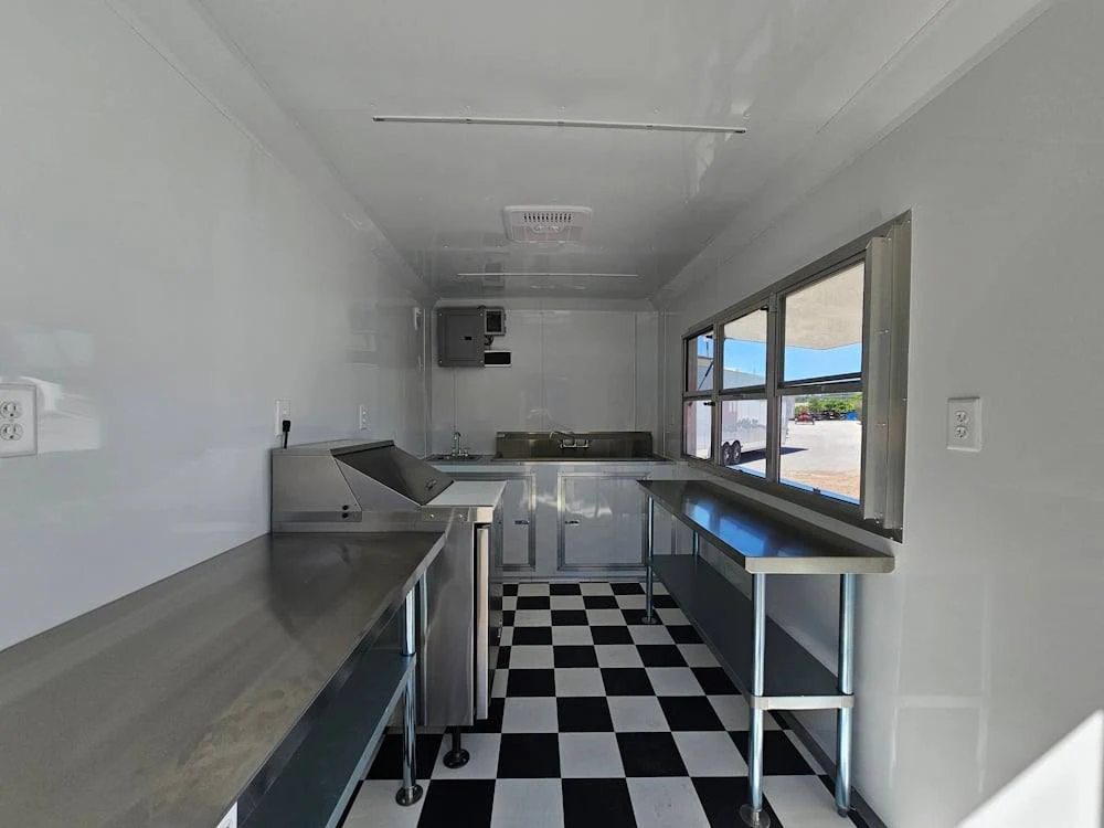 Concession Trailer 7' X 12' Hot Dog Event Catering