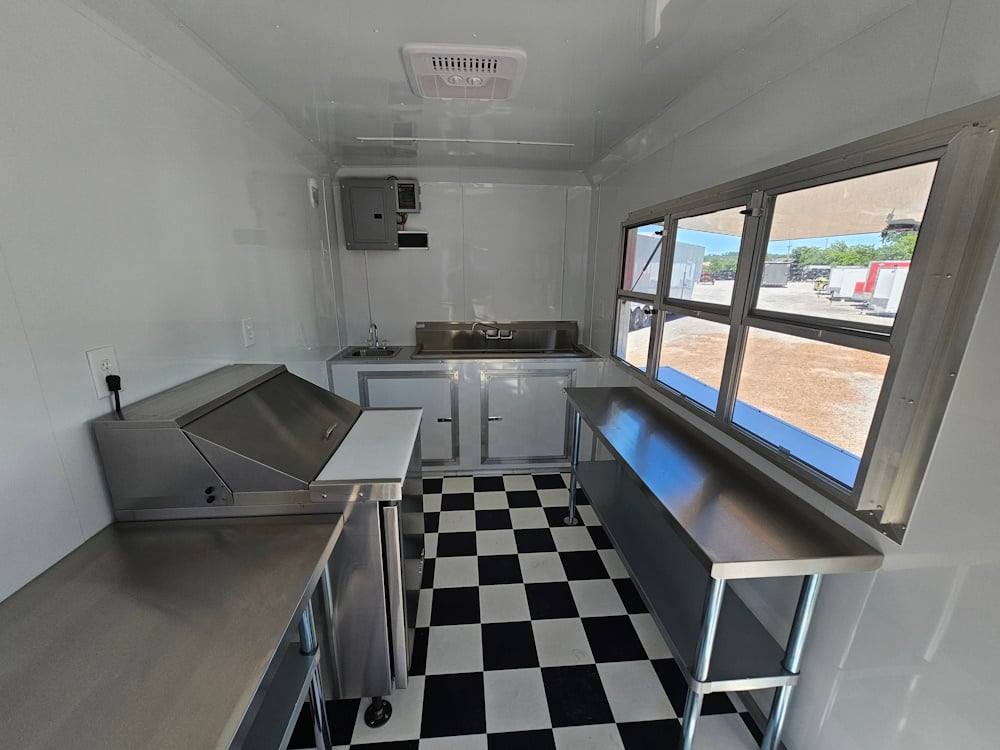 Concession Trailer 7' X 12' Hot Dog Event Catering
