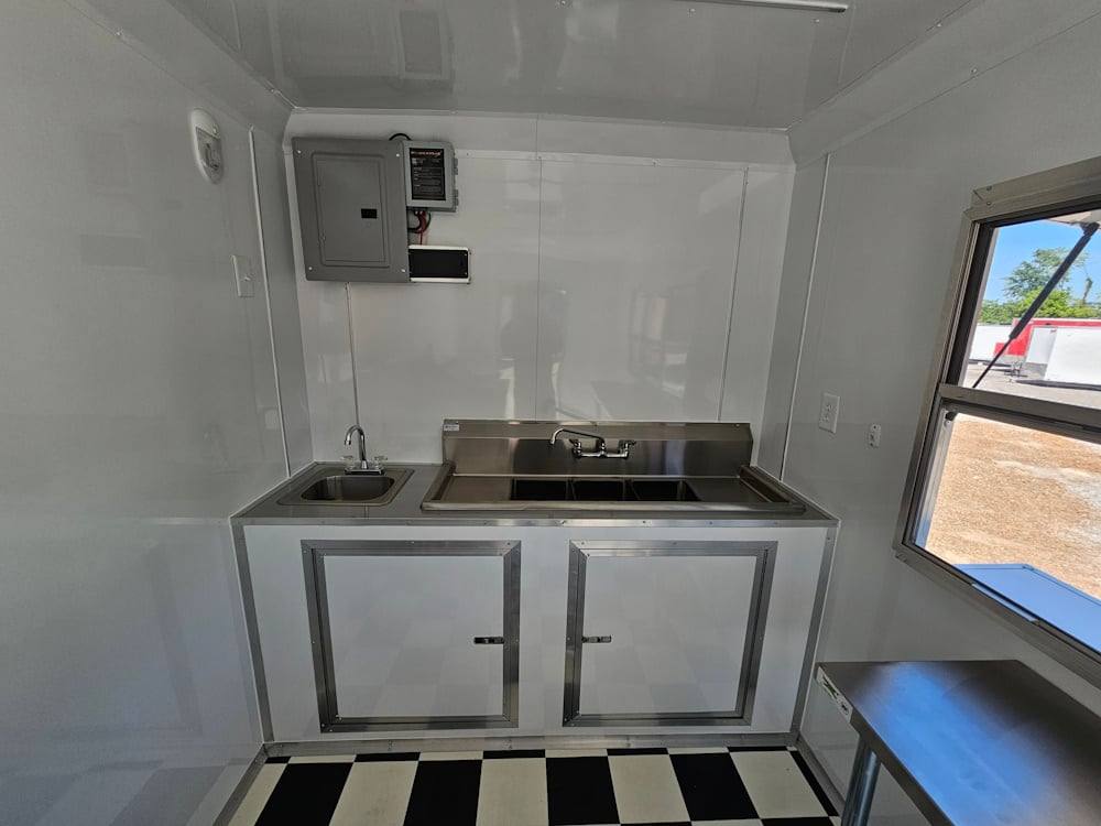 Concession Trailer 7' X 12' Hot Dog Event Catering