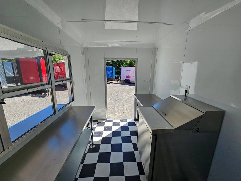 Concession Trailer 7' X 12' Hot Dog Event Catering