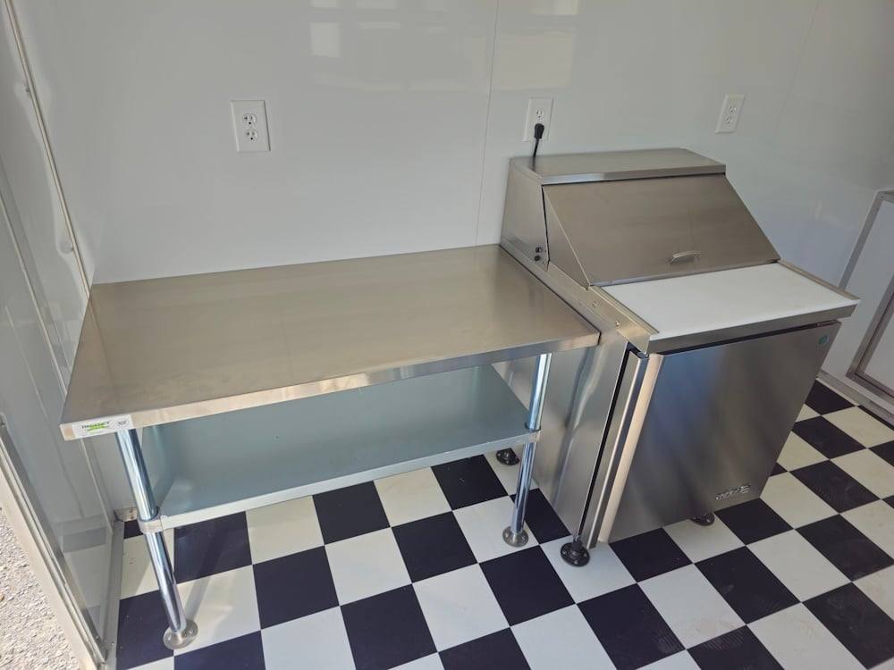Concession Trailer 7' X 12' Hot Dog Event Catering