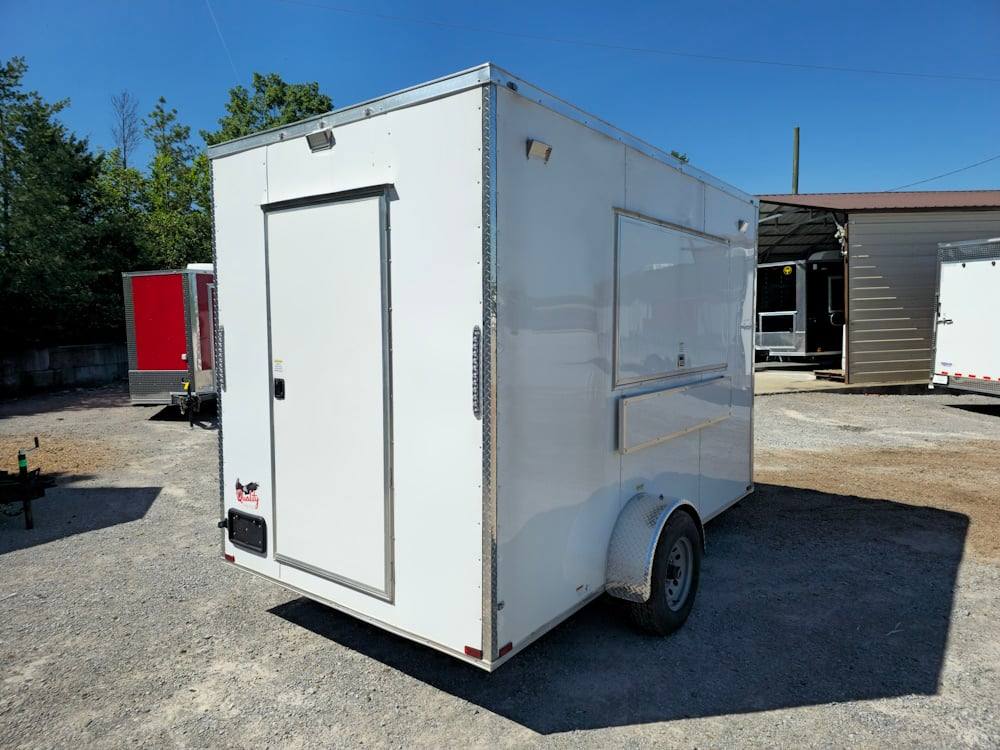 Concession Trailer 7' X 12' Hot Dog Event Catering