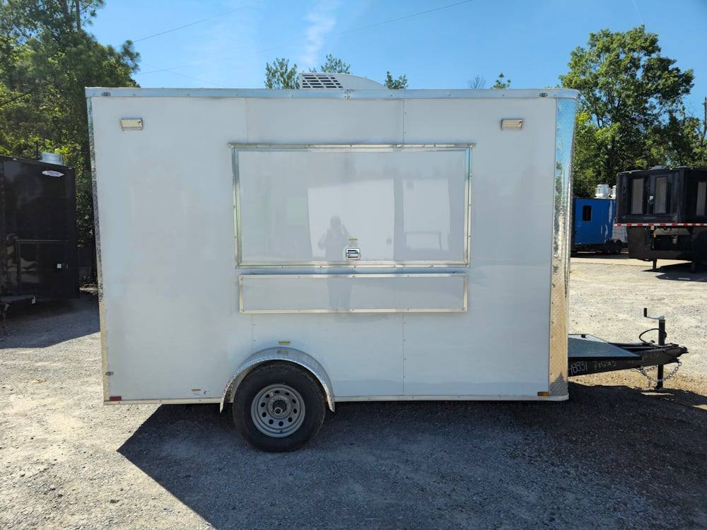 Concession Trailer 7' X 12' Hot Dog Event Catering