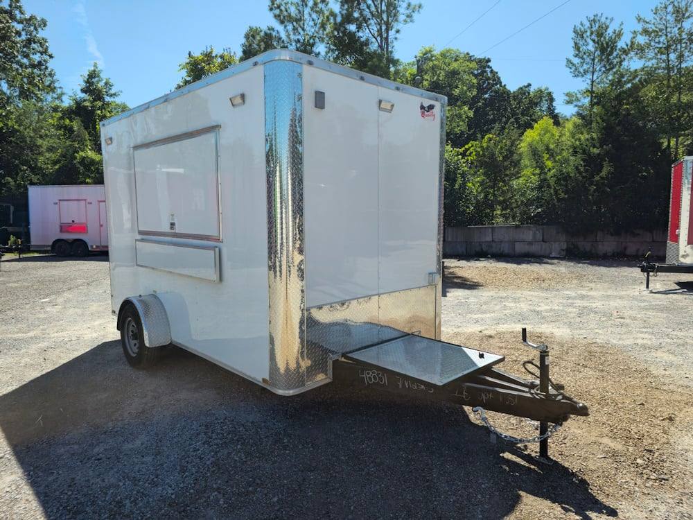 Concession Trailer 7' X 12' Hot Dog Event Catering