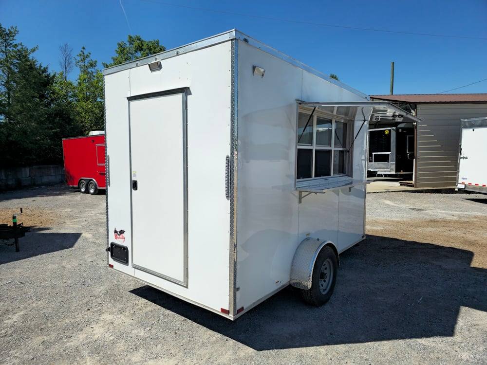 Concession Trailer 7' X 12' Hot Dog Event Catering