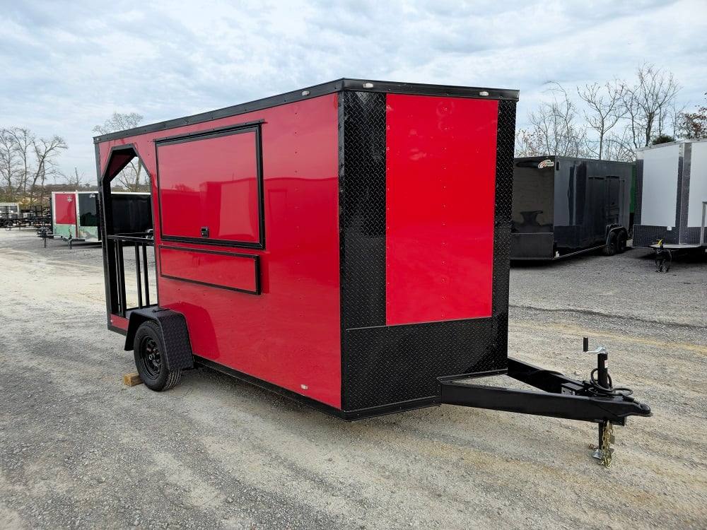 1038-concession-trailer-7-x12-red-patio-food-serving-merchandising-2.jpg Concession Trailer 7'x12' Red Patio Food Serving Merchandising