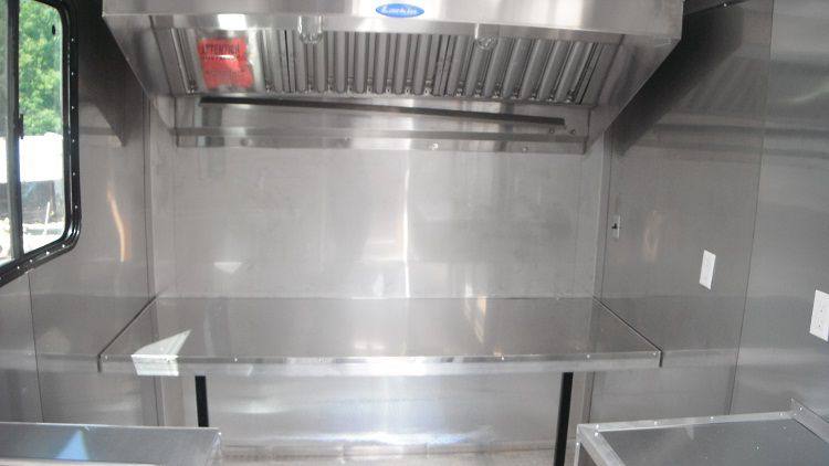 Concession Trailer 7'x13' Blue - Catering Vending Event Food