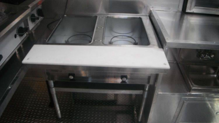 Concession Trailer 7'x13' Blue - Catering Vending Event Food
