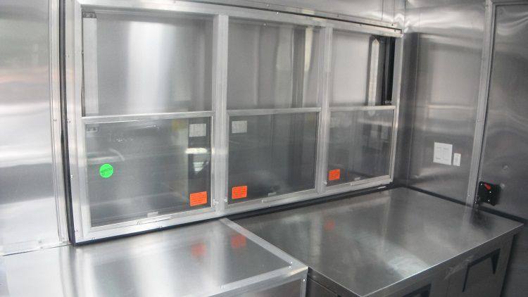 Concession Trailer 7'x13' Blue - Catering Vending Event Food