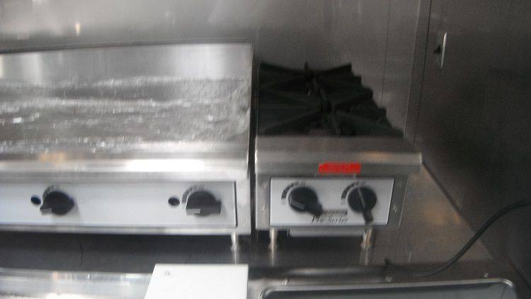 Concession Trailer 7'x13' Blue - Catering Vending Event Food