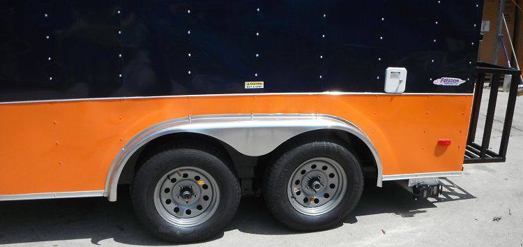 Concession Trailer 7'x13' Blue - Catering Vending Event Food