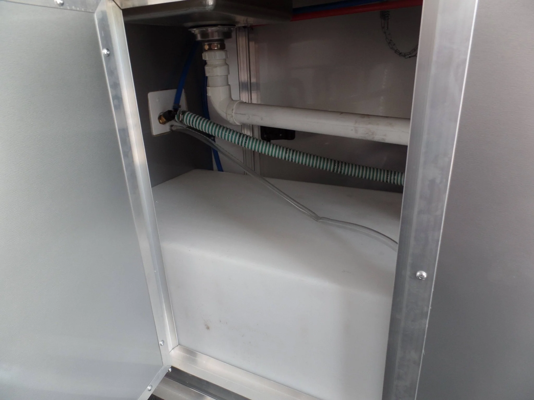 8.5' x 16' Concession Food Trailer White Event Catering