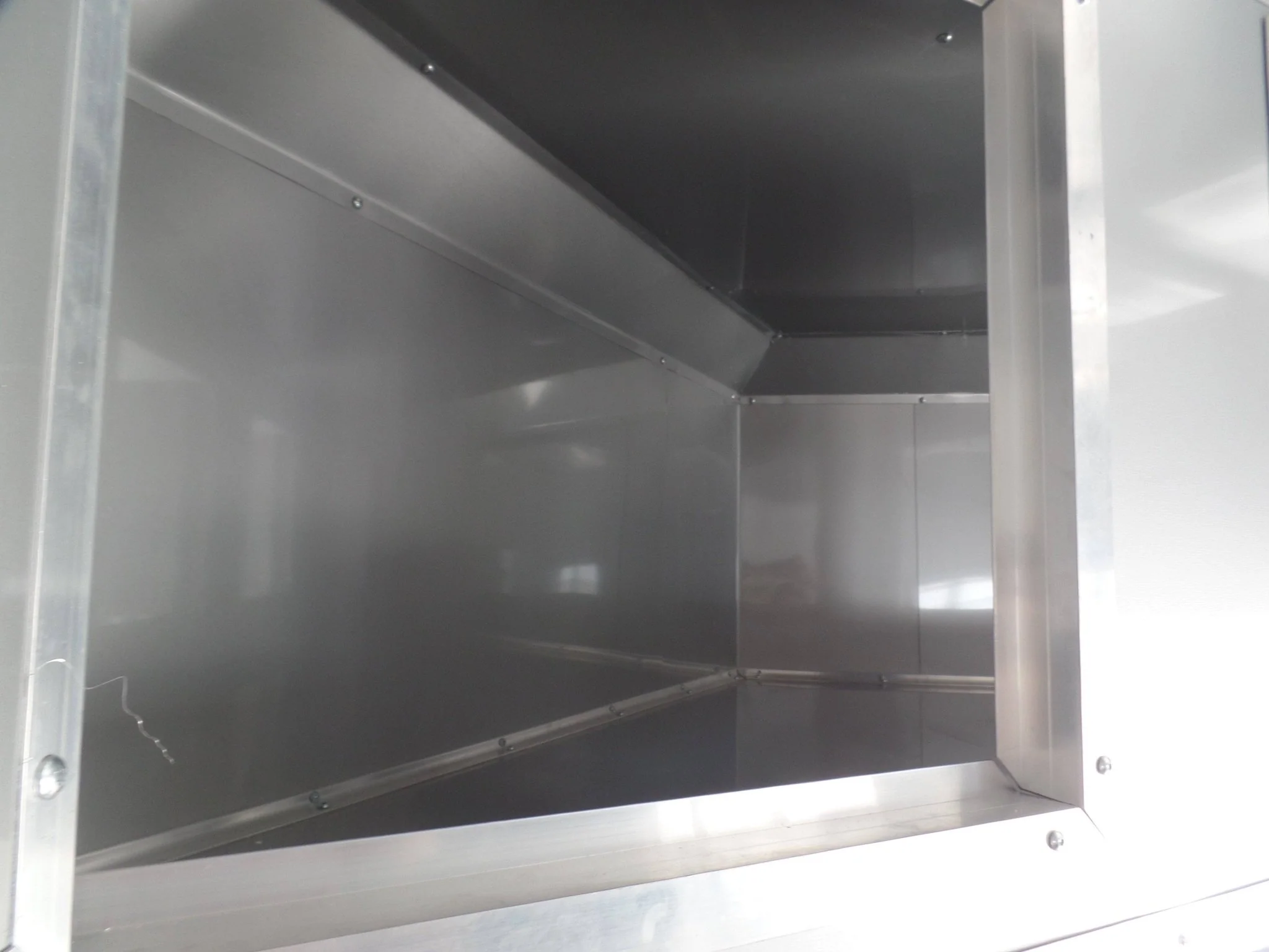 8.5' x 16' Concession Food Trailer White Event Catering