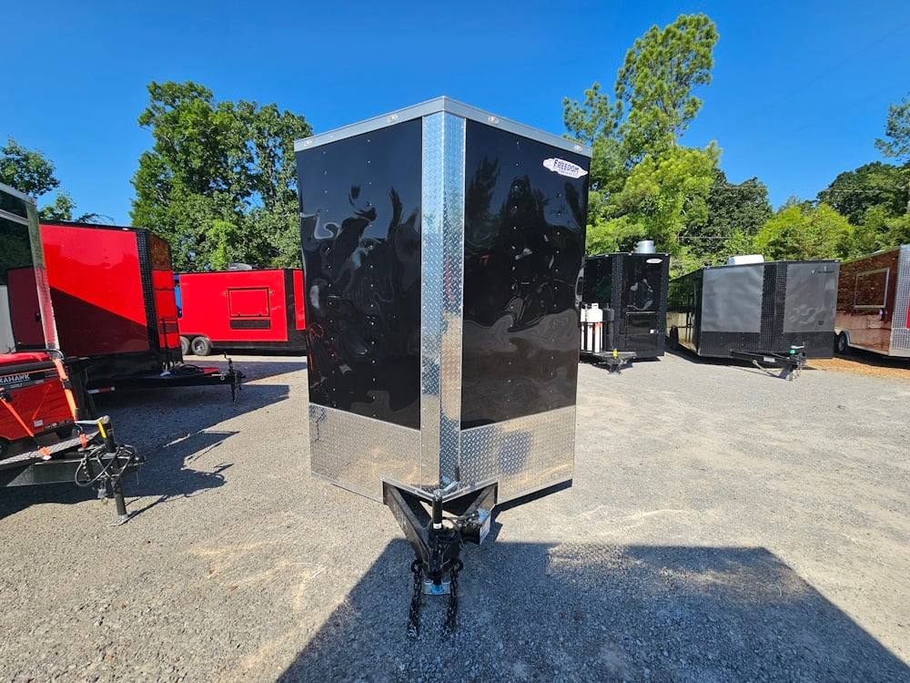 1041-concession-trailer-7-x16-black-with-serving-window-2.jpg Concession Trailer 7'x16' Black with serving window