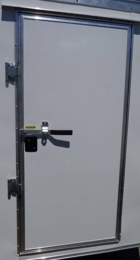 Concession Trailer 7'x16' White with serving window