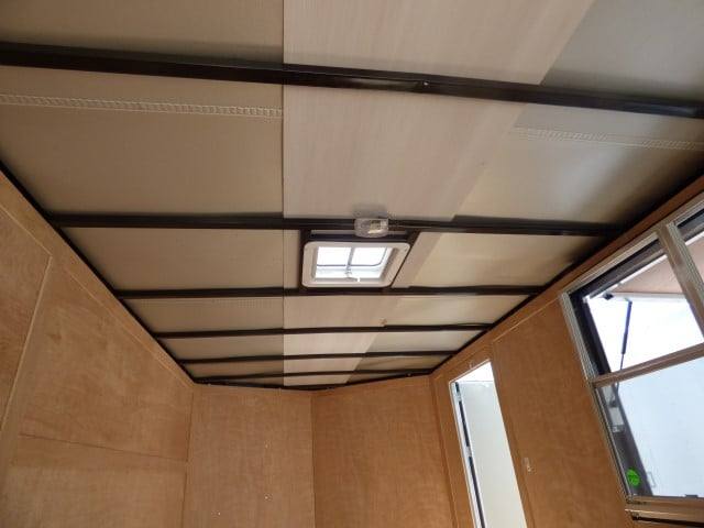 Concession Trailer 7'x16' White with serving window
