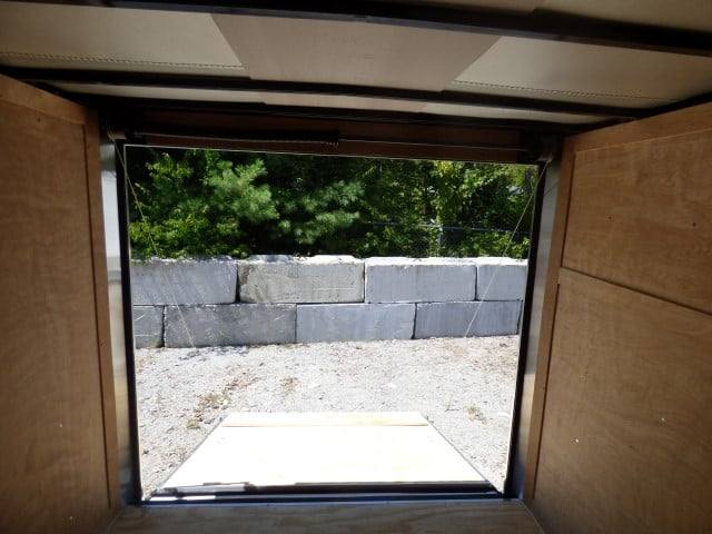 Concession Trailer 7'x16' White with serving window