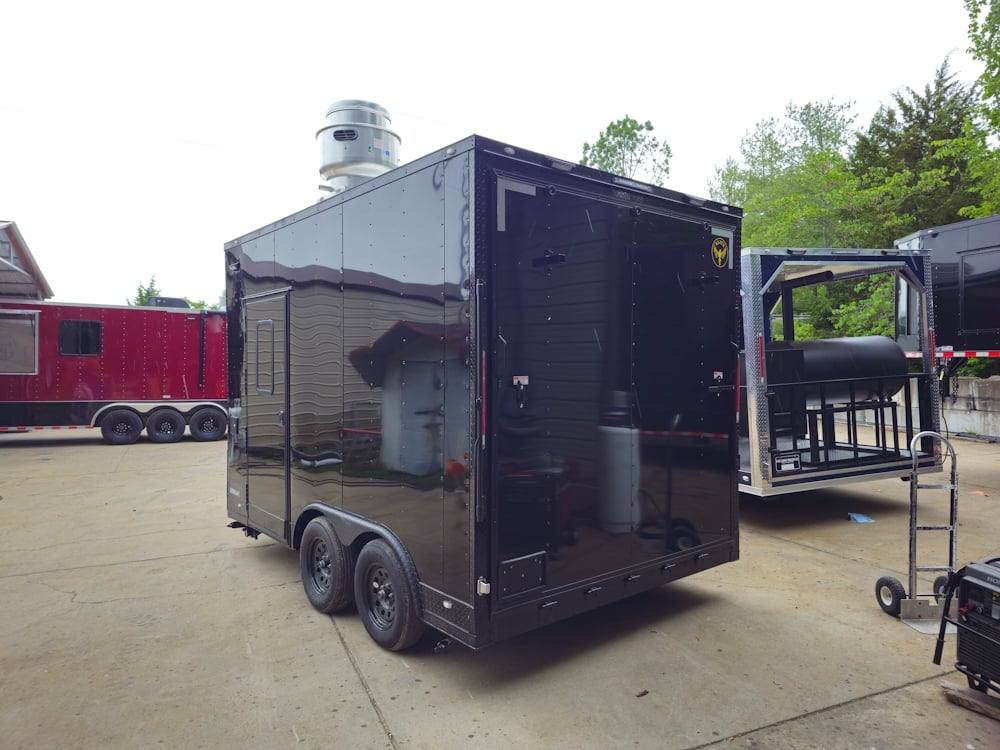 1043-concession-trailer-8.5-x-13-black-food-event-catering-8.jpg Concession Trailer 8.5 X 13 Black Food Event Catering