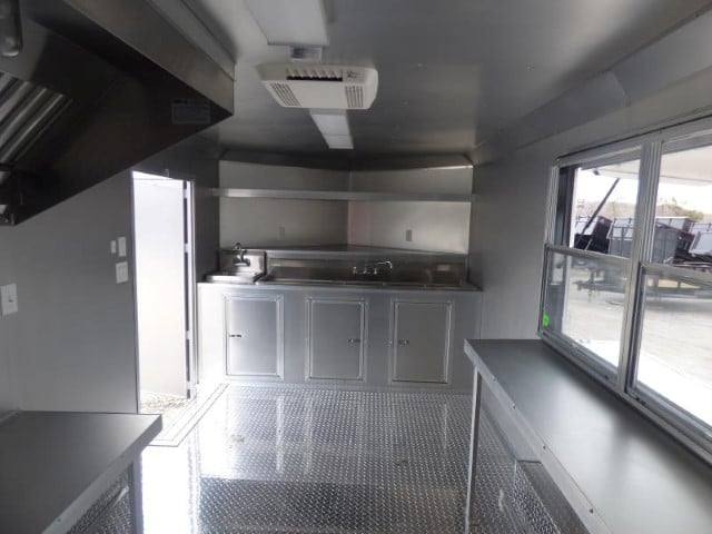 1045-concession-trailer-8.5-x-16-indigo-blue-food-event-catering-5.jpg Concession Trailer 8.5 X 16' Indigo Blue - Food Event Catering