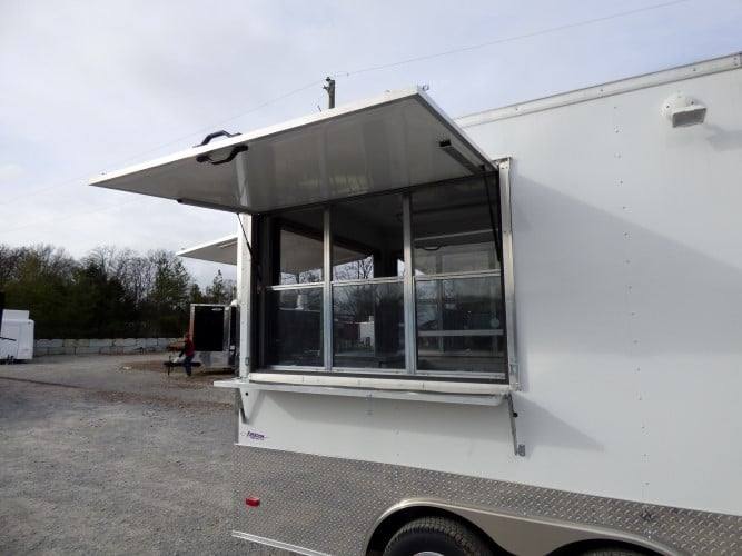 105-8.5-x-16-concession-food-trailer-white-event-catering-19.jpg 8.5' x 16' Concession Food Trailer White Event Catering