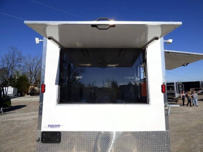 105-8.5-x-16-concession-food-trailer-white-event-catering-22.jpg 8.5' x 16' Concession Food Trailer White Event Catering