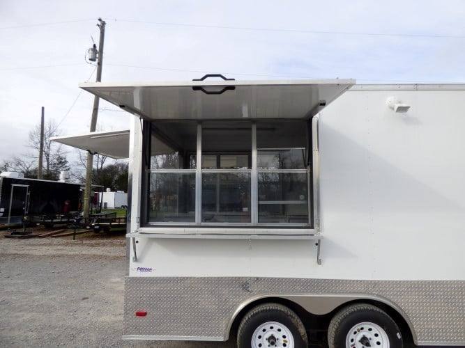 105-8.5-x-16-concession-food-trailer-white-event-catering-27.jpg 8.5' x 16' Concession Food Trailer White Event Catering