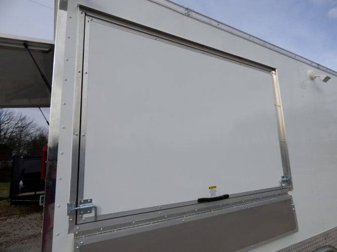 105-8.5-x-16-concession-food-trailer-white-event-catering-40.jpg 8.5' x 16' Concession Food Trailer White Event Catering