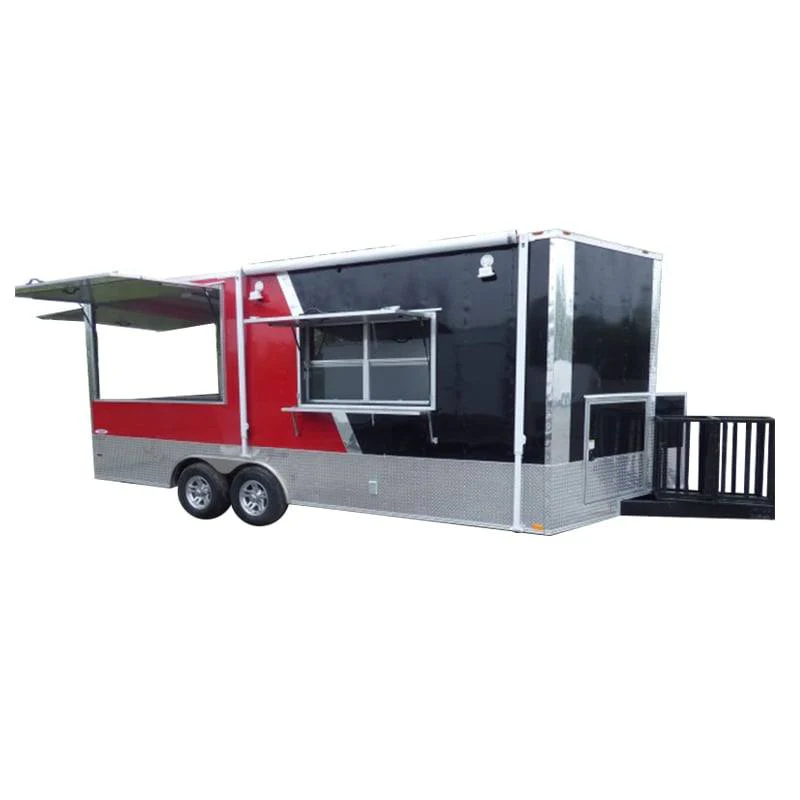 1050-concession-trailer-8.5-x-20-black-red-bbq-food-event-1.webp Concession Trailer 8.5 X 20 Black/Red BBQ Food Event