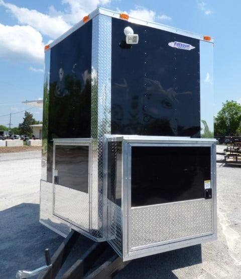 Concession Trailer 8.5 X 22 Black - Food Event Catering