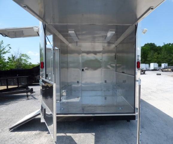Concession Trailer 8.5 X 22 Black - Food Event Catering