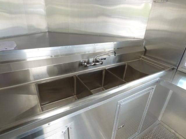 Concession Trailer 8.5 X 22 Black - Food Event Catering