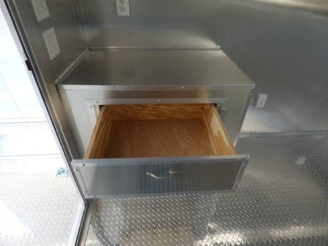 Concession Trailer 8.5 X 22 Black - Food Event Catering