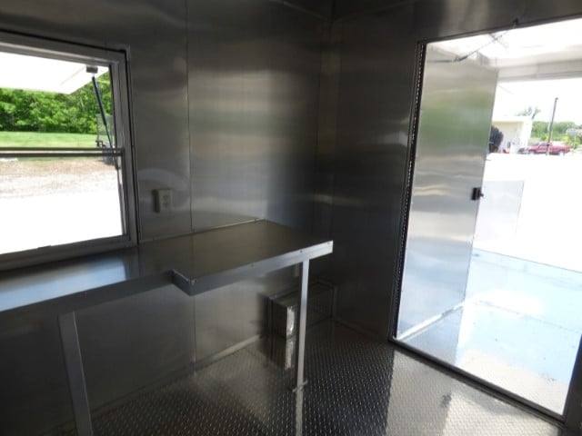 Concession Trailer 8.5 X 22 Black - Food Event Catering