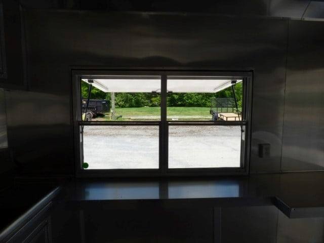 Concession Trailer 8.5 X 22 Black - Food Event Catering