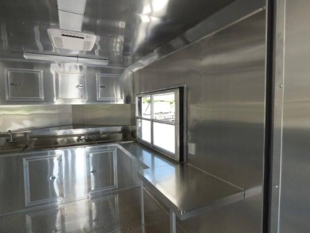Concession Trailer 8.5 X 22 Black - Food Event Catering
