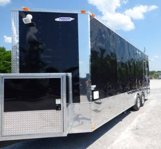 Concession Trailer 8.5 X 22 Black - Food Event Catering