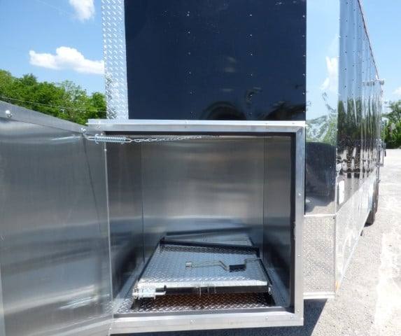 Concession Trailer 8.5 X 22 Black - Food Event Catering